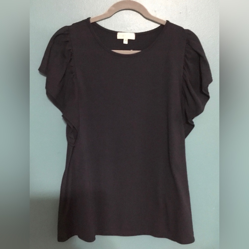 Perfect peach navy top size XL